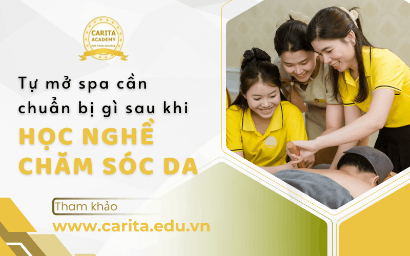 học nghề spa