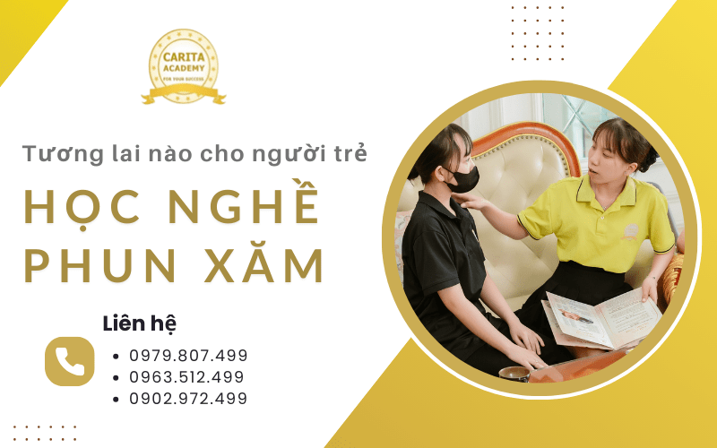 học nghề phun xăm