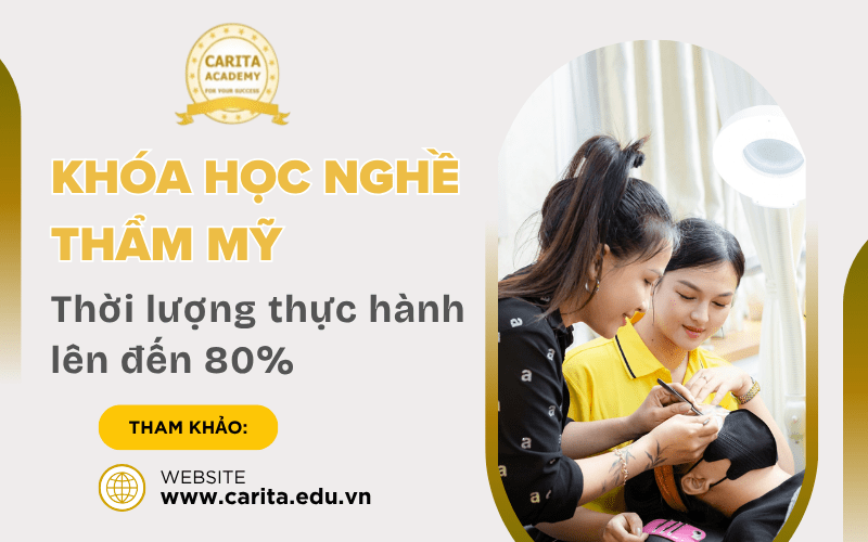 khóa học nghề thẩm mỹ
