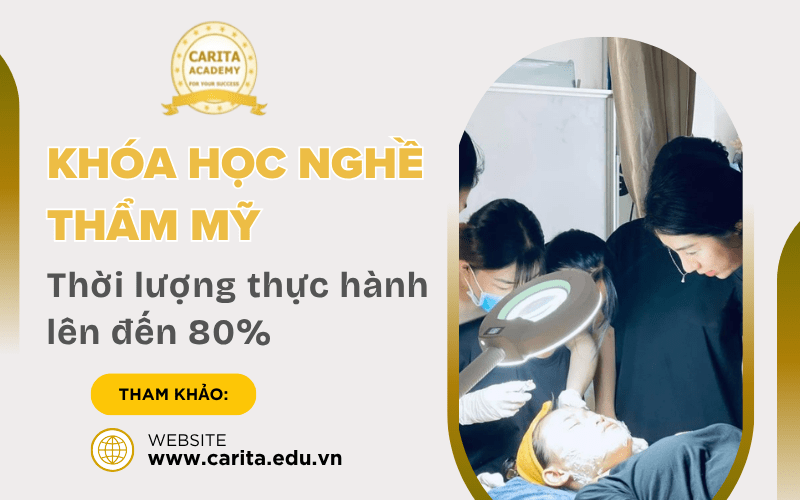 khóa học nghề thẩm mỹ
